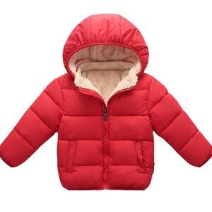 Toddler Baby Padded Light Down Jacket Outerwear Winter Down Jacket Coats